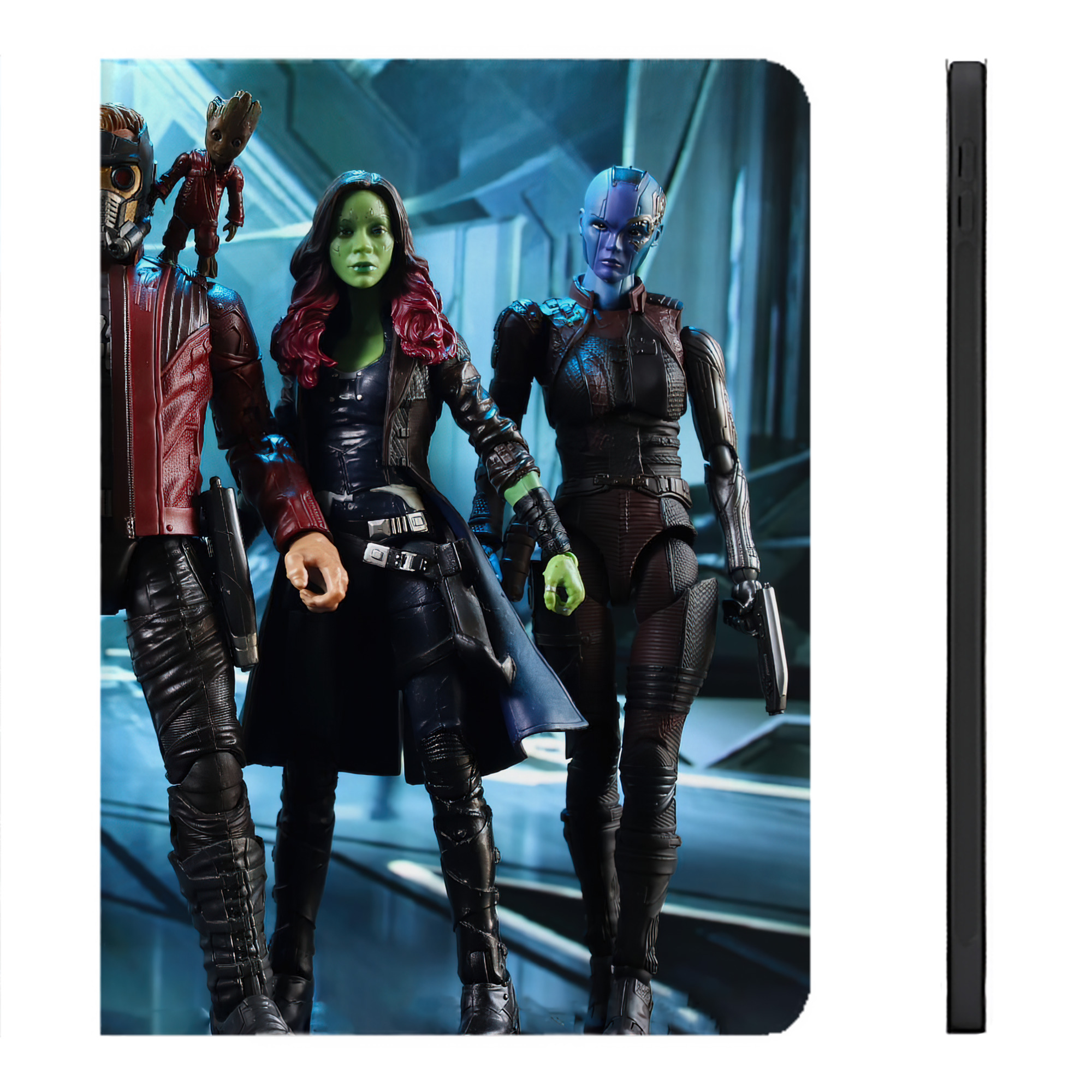 （画像用） アベンジャーズ The Avengers IPadケース ペンホルダー付き ブックスタイルデザイン